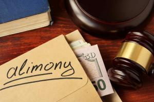 alimony money in envelope